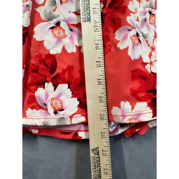 Torrid High Rise Swim Skirt Skort Women’s Size 6 6X Floral UPF 40 Summer Beach - Picture 7 of 12